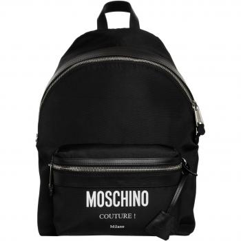 Moschino Black Backpack - Male, Size: ONE SIZE