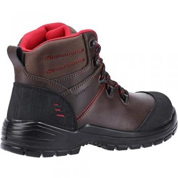 Amblers Safety 308C Waterproof Leather Safety Boots - Brown, Size UK 13