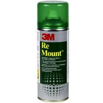 3M YP-2080-6065-4 - Re Montura adhesiva spray 400 ml larga reposicionable