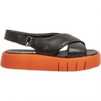 Sandalias de Piel Art 1855 Malaga Negro para Mujer