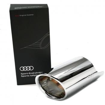 Original Audi Q2 Sport Silencioso Apertura cromo 1 de flutig Izquierda Exterieur Apertura de escape 81 a071771