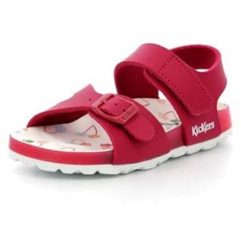 Kickers Sunkro Pink Girls' Sandals
