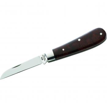 Taylors Eye Taschenmesser, Stahl 440A,, Edelstahlbacken, Wüsteneisenholz-Griffschalen