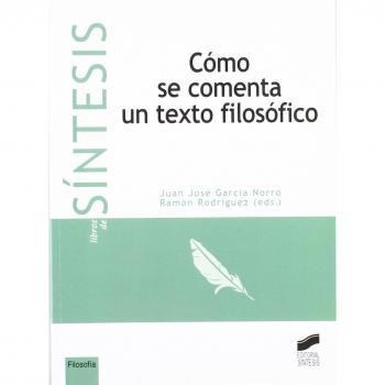 Cómo se comenta un texto filosófico: 2