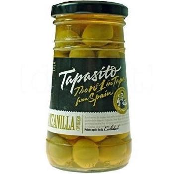 Aceituna Manzanilla con hueso 250gr. Tapasito. 12un.