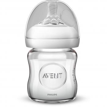 Philips Avent SCF051/17 - Biberón natural de cristal, 120 ml