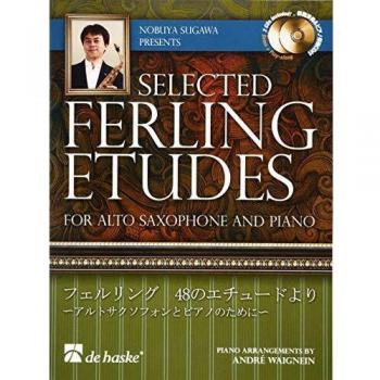 Selected ferling etudes saxophone +cd