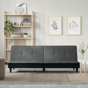 Dark Grey Fabric Sofa Bed