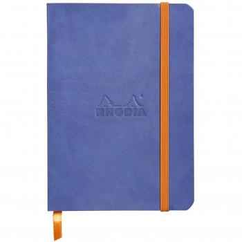 Cuaderno Rhodia A6 Dot (puntado) Zafiro - Cuaderno de Tamaño A6 con Cubierta Blanda en Color Zafiro