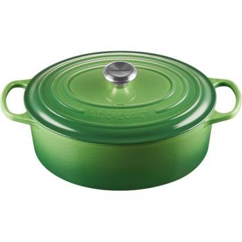 Le Creuset Signature Oval Dutch Oven 31cm 6.3L in Bamboo Green