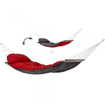 Fat Hammock Red XXL - Padded Multi-Person Hammock (200 kg Capacity)