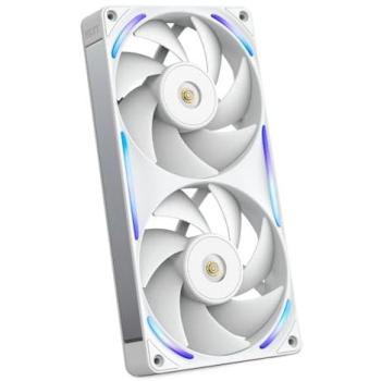 Ventilador NZXT F240X RGB de Alto Rendimiento 120mm Blanco (Marco Único)