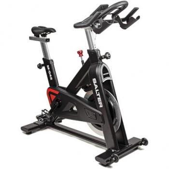 Salter Bicicleta Indoor M-042 con resistencia ajustable, manillar ergonómico, asiento regulable en altura y profundidad, pantalla LCD que muestra tiempo, distancia, velocidad y calorías quemadas