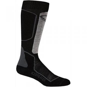 Icebreaker Ski+ Light OTC - Calcetines para mujer, color negro, talla M