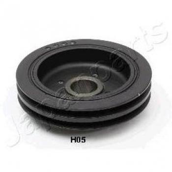 Polea de cigüeñal JAPANPARTS PU-H05 para vehículos MITSUBISHI Pajero, Montero, L200, L300 y HYUNDAI Terracan, Galloper, H100