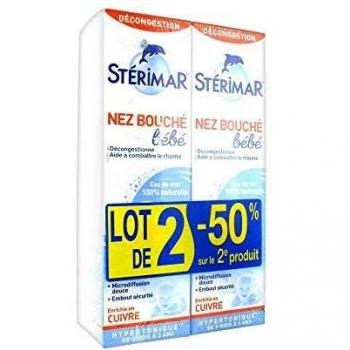 Strimar Baby Children Blocked Nose 2 x 100ml by Sterimar