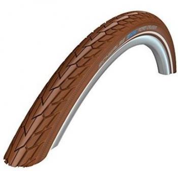 Schwalbe Road Cruiser Hs484 Neumáticos para Bicicleta, Unisexo, Pared Dorada, 28x1.40 Zoll