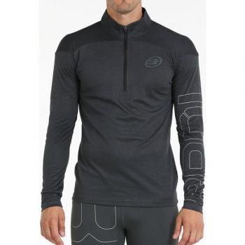 Bullpadel Zenon 1/4 Zip Camiseta De Manga Larga Hombres Coral Talla M