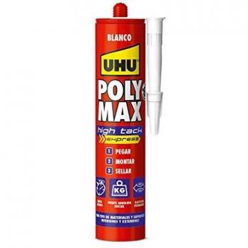 UHU Adhesivo-Sellador Poly MAX High Tack Express Blanco 425 g.