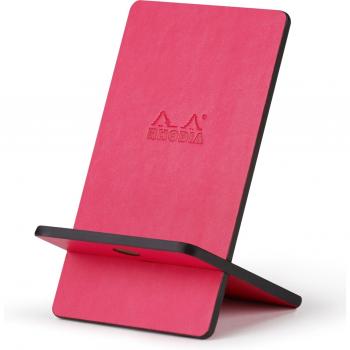 Soporte para teléfono móvil Rhodia 194429C - 8x8,5x13 - Rhodiarama - HomeOffice - Frambuesa