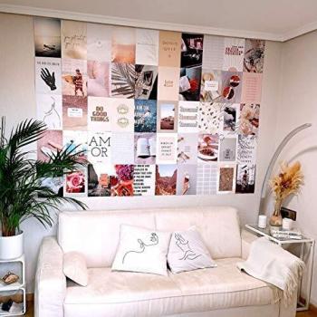 Flamingueo Fotos Pared Decoracion - 50 Fotos Decoracion Habitacion Aesthetic, Decoracion Paredes Dormitorio, Decoracion Habitacion Juvenil, Vinilos Pared, Posters para Pared
