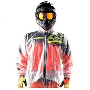 Acerbis Giacca Trasparente Traspar Chaqueta Rain transparente 3.0 Tranpar/neutro XXXL, 3XL Adultos unisex