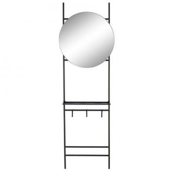 Toallero DKD Home Decor Metal Espejo (60 x 15 x 180 cm)