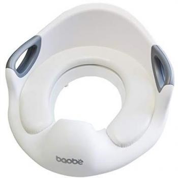 Asiento de inodoro para niños para niños Niños Niñas Niño Asiento de inodoro para cojín Asiento y respaldo Inodoro Entrenador para inodoros redondos y ovalados