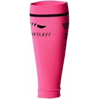 Sportlast Pro Pantorrilleras de Compresión, Coral / Negro, L