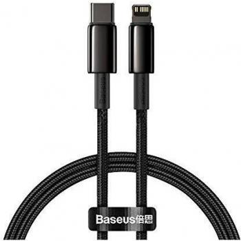 Baseus Tungsten Gold USB-C / Lightning Cable 20W - 2m - Negro