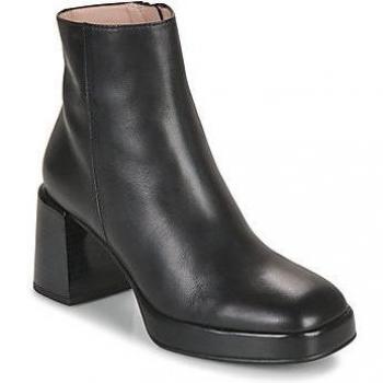 Hispanitas TOKIO Women's Low Ankle Boots in Black with Triflow Technology, Sizes: 7 UK, Heeled Boots, Size: 10 US