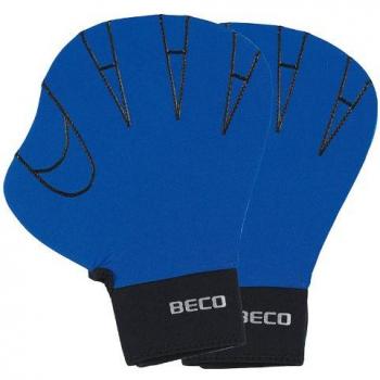 Guantes de aquafitness, L, 26,5x19 cm, azul