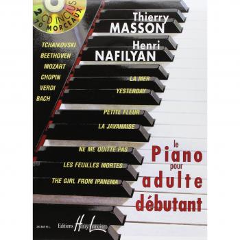 Piano para Adultos Principiantes con 2 CD - Método Masson y Nafilayan