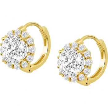 Pendientes Time Road Hin00149 Oro Mujer