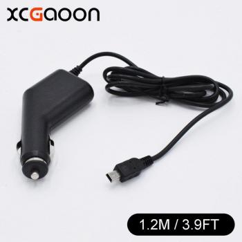 Cargador USB Mini 5V 1.5A para Cámara de Coche DVR/GPS, Compatible con DC 12V y 24V, Longitud del Cable 1.2 metros