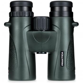 PRAKTICA Marquis ED 8x42mm FX Waterproof Binoculars Green - FMC Optics with Neck Strap & Case
