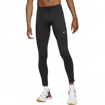 Nike Dri-Fit Challenger Running Tights for Men - Black/Silver - Size M