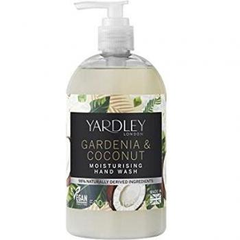 Yardley London Deluxe Gardenia Botanical Hand Wash, Coconut, 500 ml