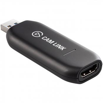 Elgato Cam Link - Capturadora HDMI compacta para streaming en directo y grabación con tu cámara de fotos, videocámara o cámara deportiva, Negro