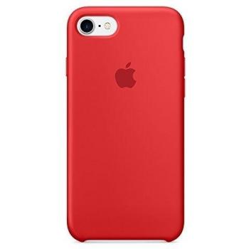 Apple MMWN2ZM/A - Estuche de silicona para iPhone 7, color rojo