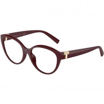 Armazones para Mujer Tiffany & Co. TF2255U 8389 Borgoña Talla 54 - Bloqueo de Luz Azul Disponible