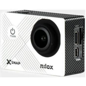 Cámara de fotos Nilox NXACXSNAP01 - Cámara de acción para deportes con resolución 4 MP, grabación en 4K Ultra HD y peso ligero de 56,2 g