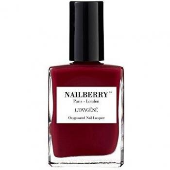 Nailberry Oxygenated 12-Free Breathable Nail Polish - Cherry Time (Le Temps des Cerises) 15 ml