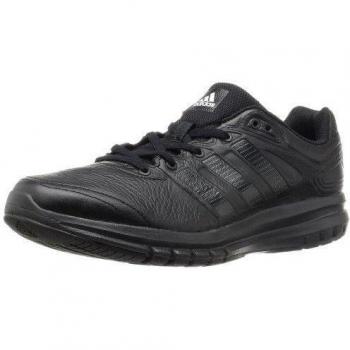 Adidas Duramo 6 Lea - Zapatillas de deporte para hombre, Black 1/Black 1/Black 1, 44
