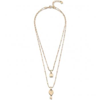 Colgante UNOde50 Confident Llave y Candado Baño Oro COL1794ORO0000U
