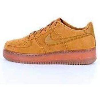 Nike Air Force 1 Lv8 Unisex Sneakers - Beige - Size 37.5 - Leather