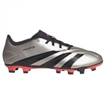 Botas de fútbol adidas Predator Club FXG, unisex, multiterreno, color Platinum Gris, talla 40 EU