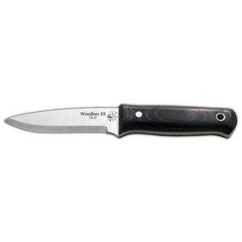 Cuchillo Bushcraft WOODLORE XS J&V TRF Negro