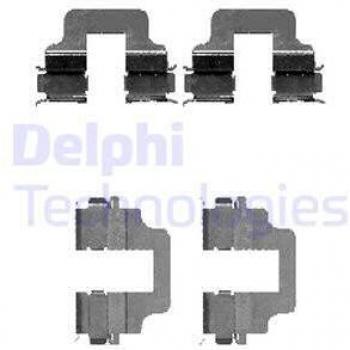 Kit de reparación de pastillas de freno DELPHI LX0473
