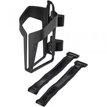 Portabidón SKS Anywhere Velocage negro, compatible con diferentes tipos de bicicletas, fabricado en plástico resistente, incluye sistema de montaje adaptable para múltiples posiciones y fácil instalación sin herramientas